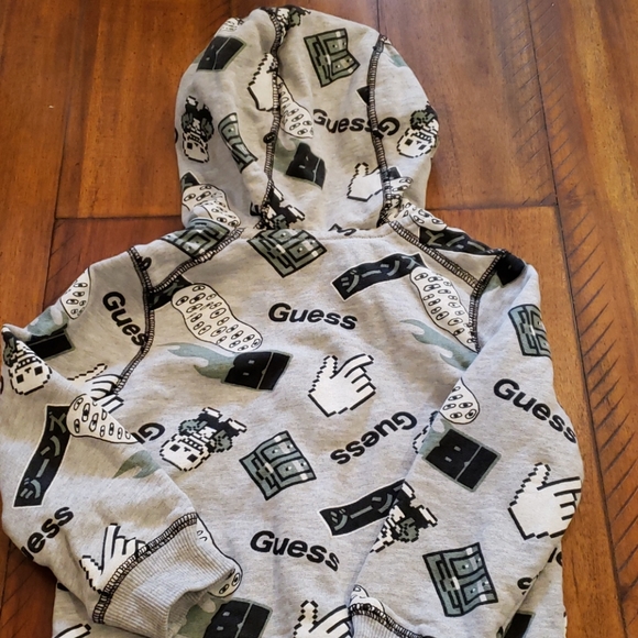 GUESS-ZIP UP HOODIE - Picture 5 of 7